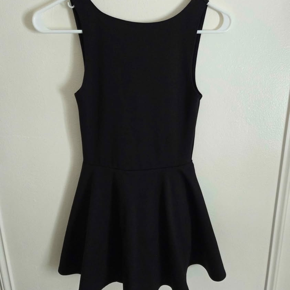 Garage Black Mini Dress